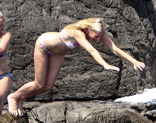 Gwyneth1 Gwyneth Paltrow in vacanza a Portofino con Brad