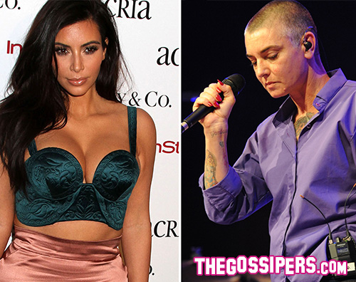 Kim K 2 Sinead OConnor indignata per Kim Kardashian sulla cover di Rolling Stone