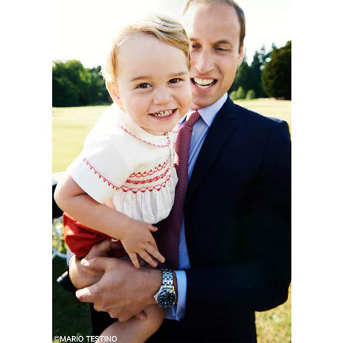 Principe George e William Il Principino George compie 2 anni