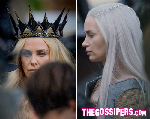 The Huntsman Charlize Theron sul set di The Huntsman