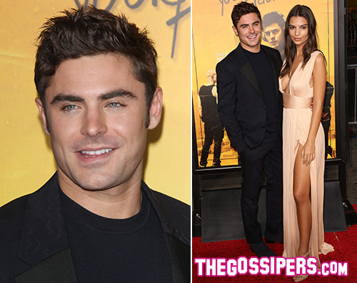 Emily Ratajkowski e Zac Efron Emily Ratajkowski, che scollatura a Los Angeles!