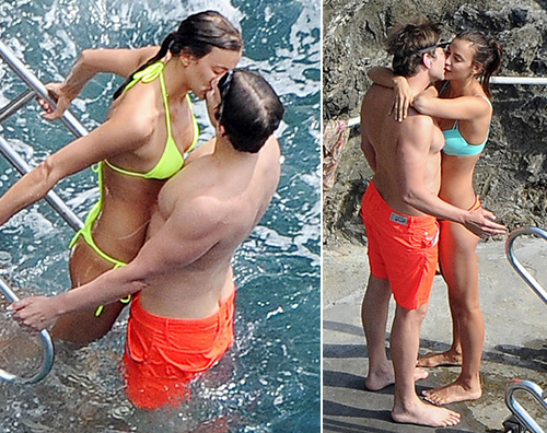 Irina e Bradley Irina e Bradley hot ad Amalfi