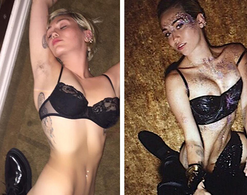 Miley 2 Miley Cyrus su Instagram con un acconciatura speciale