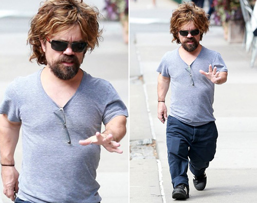 Peter Dinklage a Los Angeles con la sua famiglia Peter Peter Dinklage a Los Angeles con la sua famiglia