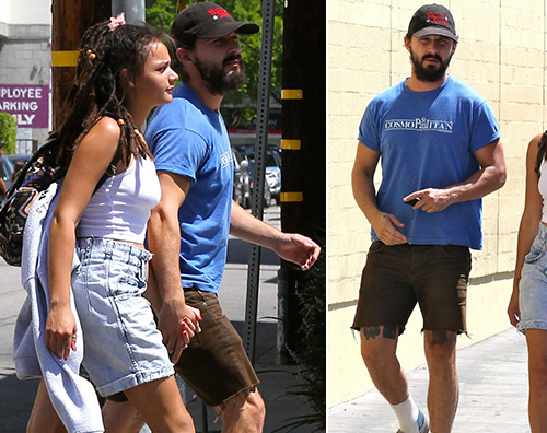 Shia LaBeouf2 Shia LaBeouf passeggia con una misteriosa moretta