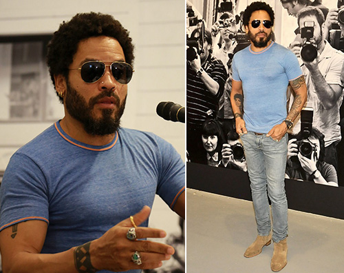 lenny Kravitz Lenny Kravitz a Vienna dopo il pensigate