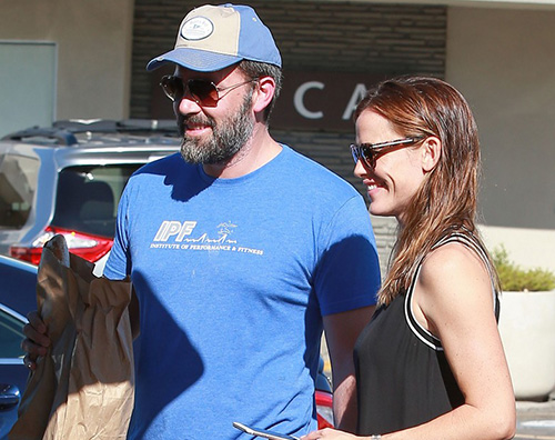 Bennifer Jennifer Garner e Ben Affleck al mercato insieme