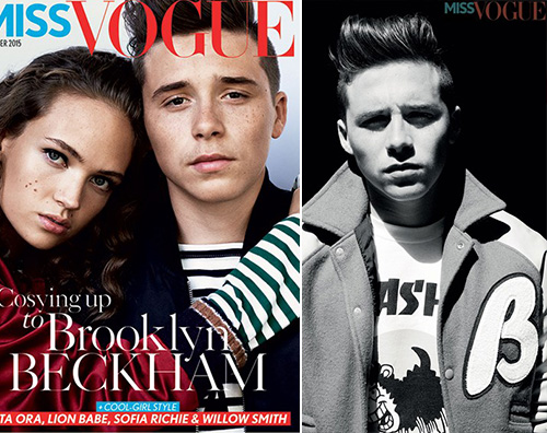 Brooklyn Beckham2 Brooklyn Beckham protagista sulla cover di Teen Vogue
