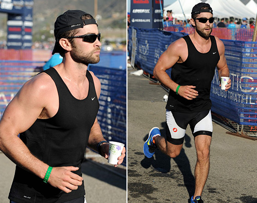 Cache Chace Crawford corre a Malibu per beneficenza