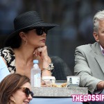 CatherineZetaJonesMichaelDouglas 150x150 Una schiera di celebrity per la finale del Grande Slam