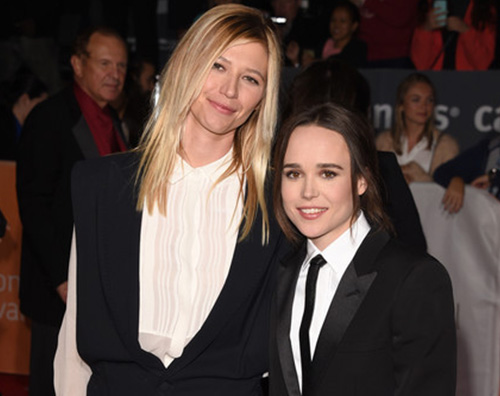 Ellen Page Samantha Thomas Primo red carpet di coppia per Ellen Page e Samantha Thomas