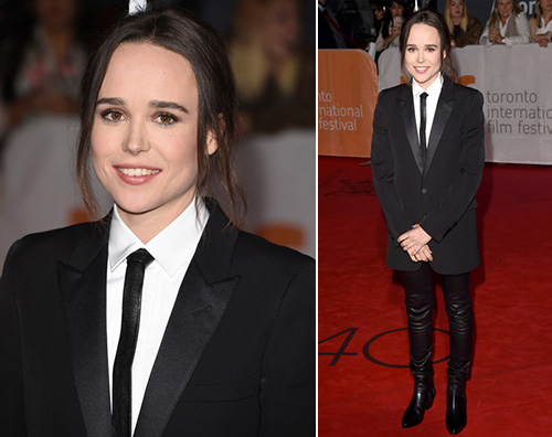Ellen Page Primo red carpet di coppia per Ellen Page e Samantha Thomas