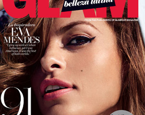 Eva Mendes Eva Mendes protagonista su Glam Belleza Latina