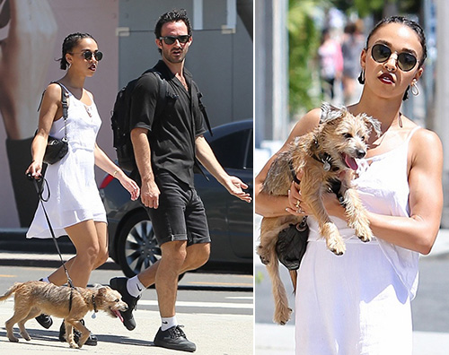 FKA Twigs FKA Twigs, passeggiata col cane