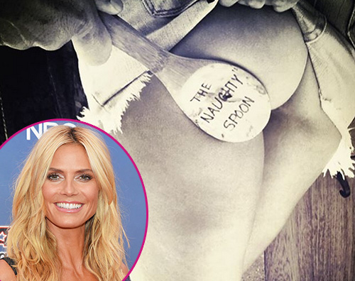 Heidi Klum Instagram Lato B Heidy Klum mostra (ancora) il lato B su Instagram