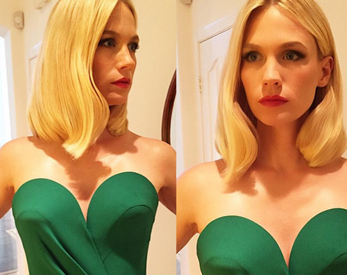 JanuaryJones January Jones su Instagram prima degli Emmy