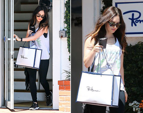 Megan Fox Megan Fox fa shopping dopo la separazione da Brian