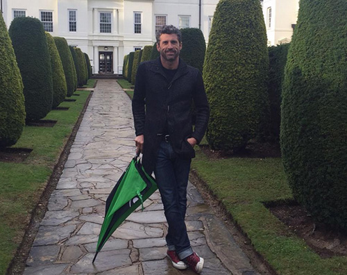 Patrick Dempsey Patrick Dempsey arriva sul set di Bridget Jones 3