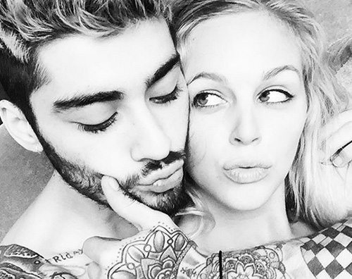 Zayn Malik Zayn Malik abbraccia una biondina su Instagram