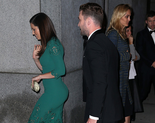 Justin Jessica Jessica Biel e Justin Timberlake red carpet di coppia a NY