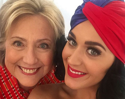 Katy Perry 2 Katy Perry è una sostenitrice di Hillary Clinton