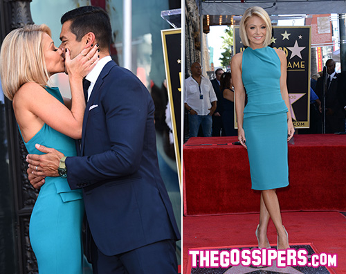 Kelly Ripa 2 Kelly Ripa ha una stella sulla Walk Of Fame