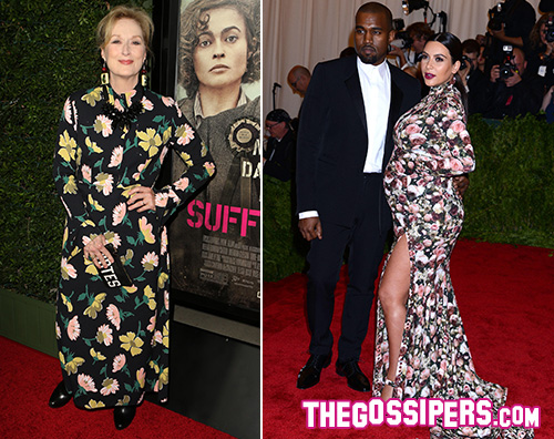 Meryl VS Kim Meryl Streep VS Kim Kardashian: chi lo indossa meglio?