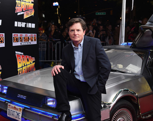 Michael J Fox Il cast di Ritorno al Futuro riunito per il 30esimo anniversario