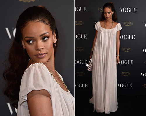 Rihanna 1 Rihanna a Parigi per i 95 anni di Vogue