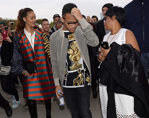 Rihanna 3 Rihanna a Parigi per i 95 anni di Vogue