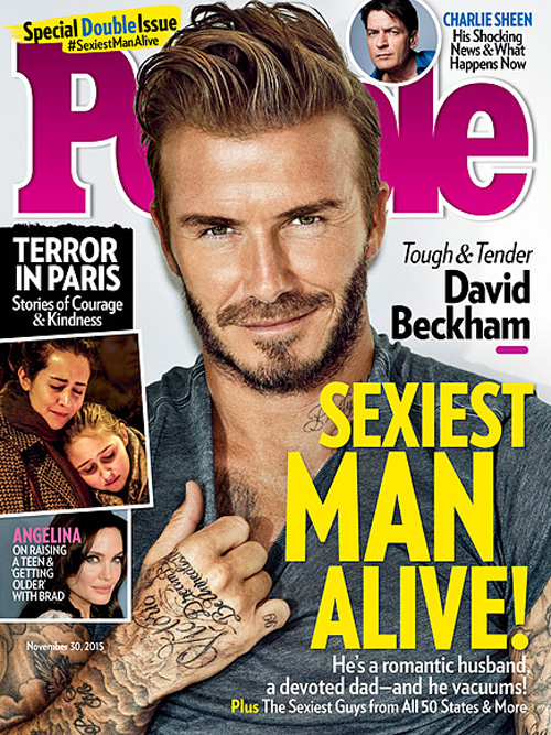 David David Beckham è il più sexy del mondo secondo People
