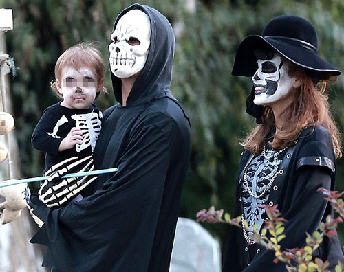 Eva Mendes Ryan Gosling Indovina la famiglia di scheletri
