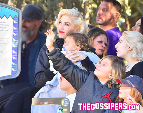 Gwen Stefani2 Gwen Stefani, weekend a Disneyland con i bambini
