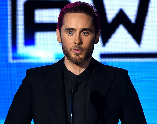 JaredLeto1 AMAs 2015: Jared Leto e Celine Dion ricordano le vittime degli attentati di Parigi