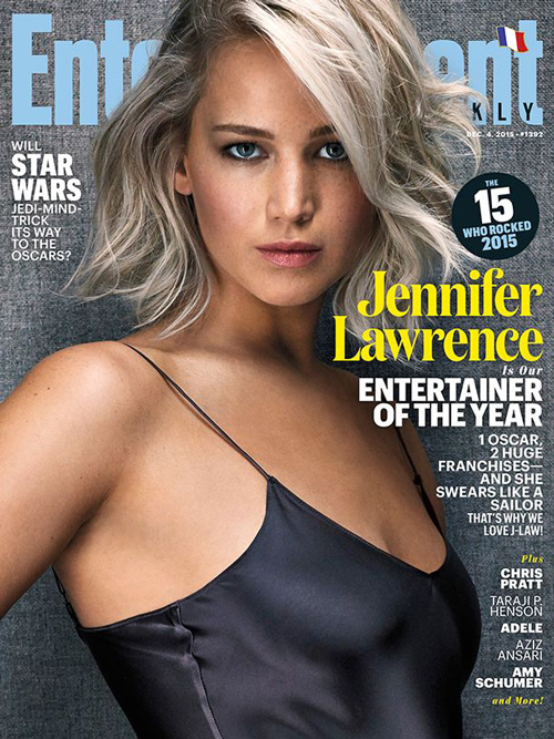 Jennifer Lawrence 2 Jennifer Lawrence è la Donna dell Anno per Entertainment Weekly