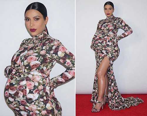 Kim Kardashian Kim Kardashian si traveste da Kim Kardashian per Halloween