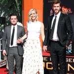 Liam Hemsworth Jennifer Lawrence Josh Hutcherson 2 150x150 Le star di Hunger Games lasciano le loro impronte sul cemento