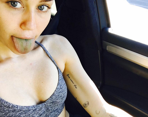 Miley Cyrus Miley Cyrus troppo magra su Instagram