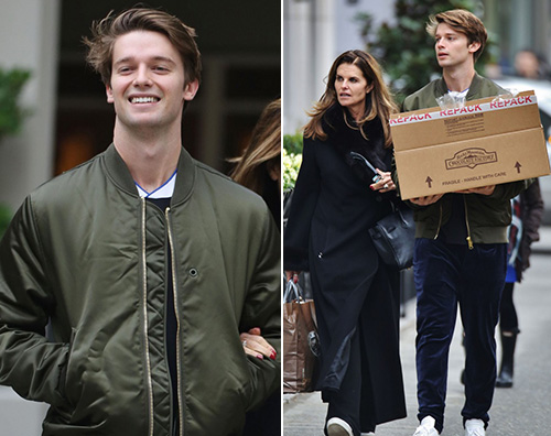 Patrick Schwarzenegger Patrick Schwarzenegger a LA con mamma Maria