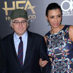 Robert e Drena De Niro 150x150 Hollywood Film Awards 2015: tutti i look sul red carpet