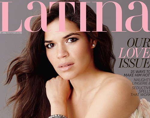 America Ferrera Cover America Ferrera è la protagonista di Latina