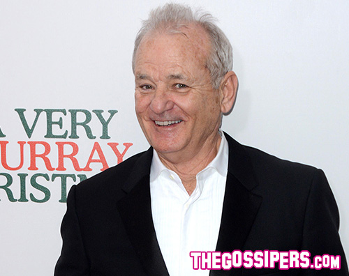 Bill Murray Miley Cyrus presente A Very Murray Christmas a NY