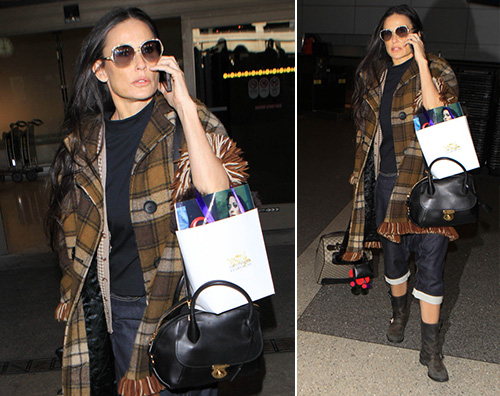 Demi Moore Demi Moore trendy al LAX