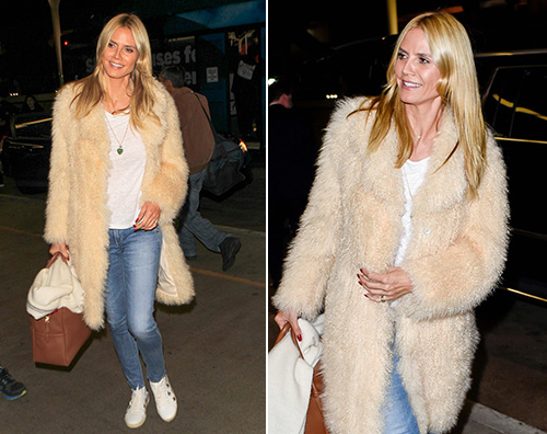 Heidi Klum Heidi Klum stilosa al LAX