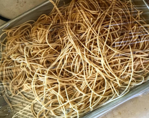 Lady Gaga prepara la pasta fresca Lady Gaga 3 Lady Gaga prepara la pasta fresca