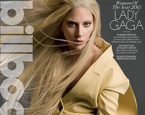 Lady Gaga Lady Gaga è la donna dell anno per Billboard
