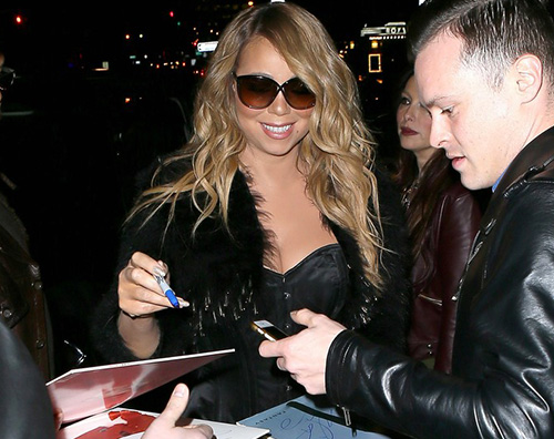 Mariah Carey 2 Mariah Carey in forma smagliante a New York