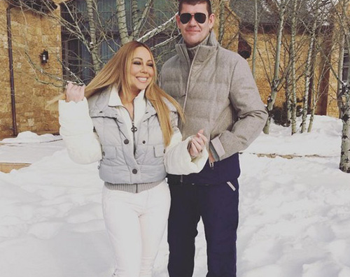 Mariah Carey2 Mariah Carey con James ad Aspen