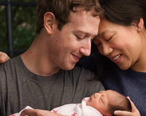 Mark Zuckerberg Marck Zuckerberg è diventato papà