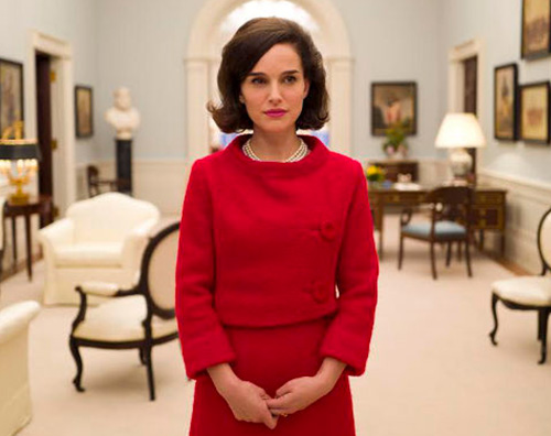 Natalie Protman Natalie Portman sul set di Jackie